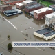 Flooding in Davenport, Iowa on April 30, 2019.
